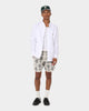 Carre Big Bandana Knitted Shorts Off White