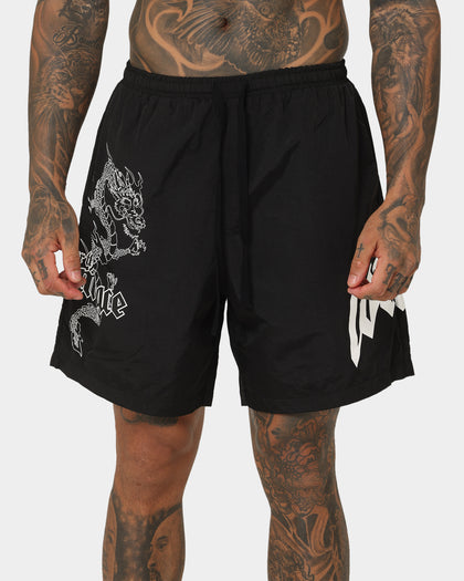 Loiter Drago Walk Shorts Black