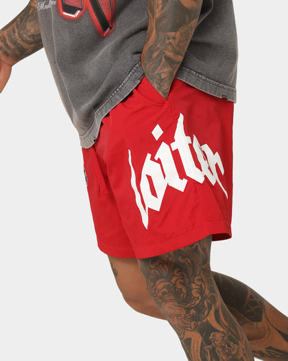 Loiter Drago Walk Shorts Red