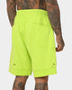 Saint Morta Rags Fleece Shorts Neon Green