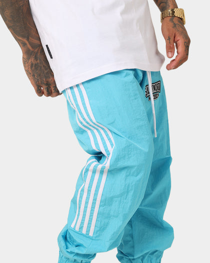 Saint Morta Pro Racing Nylon Trackpants Cyan