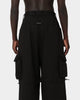 The Anti Order A100 Super Baggy Cargo Pants Black