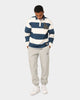 Champion Reverse Weave Cursive Logo Jogger Oxford Heather