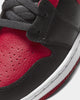 Jordan Kid's Air Jordan 1 Mid (GS) "Banned" Black/Red/White
