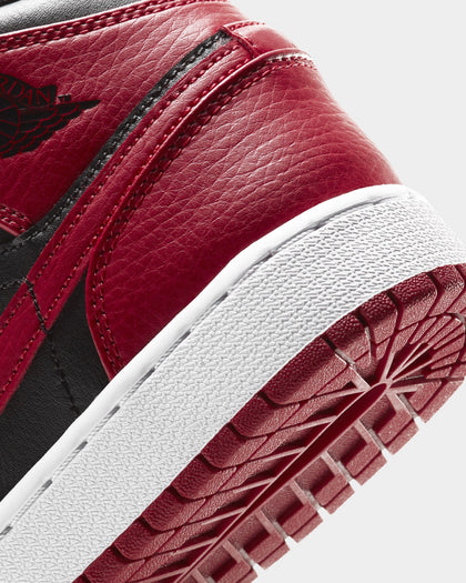 Jordan Kid's Air Jordan 1 Mid (GS) "Banned" Black/Red/White