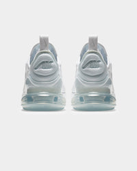 Nike Kid's Air Max 270 White/Metallic Silver