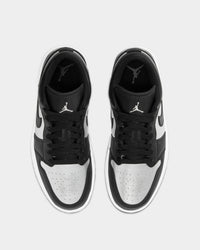 Jordan Women's Air Jordan 1 Low SE "Silver Toe" Black/Metallic Silver/White