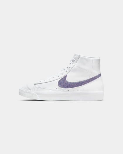 Nike Women's Blazer Mid '77 Essential White/Canyon Purple