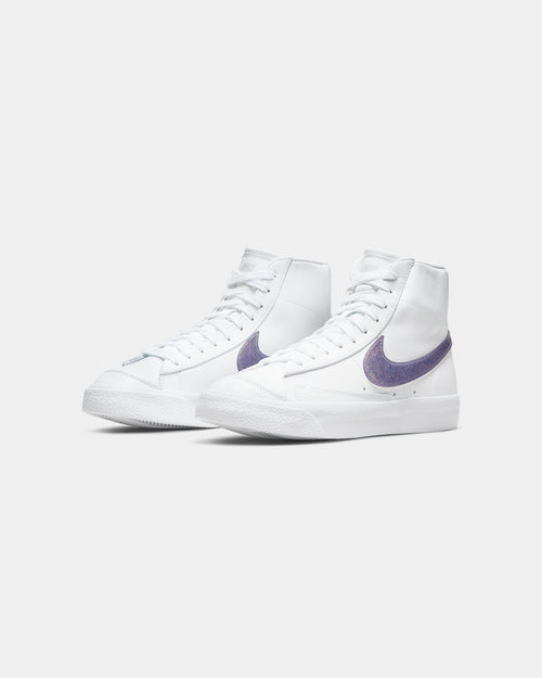 Nike Women's Blazer Mid '77 Essential White/Canyon Purple