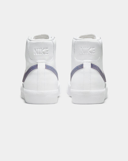 Nike Women's Blazer Mid '77 Essential White/Canyon Purple