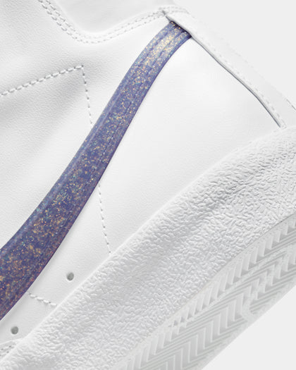 Nike Women's Blazer Mid '77 Essential White/Canyon Purple