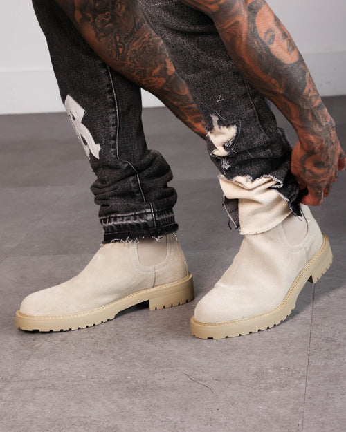 Saint Morta Chunky Chelsea Boot Light Stone