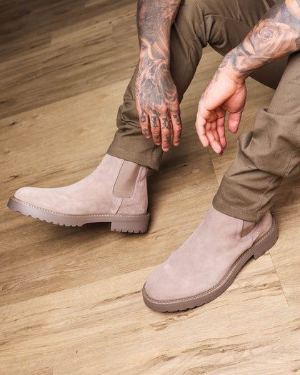 Saint Morta Chunky Chelsea Boot Taupe