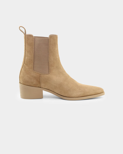 Saint Morta Nomad Pointy Toe Chelsea Boot Mocha
