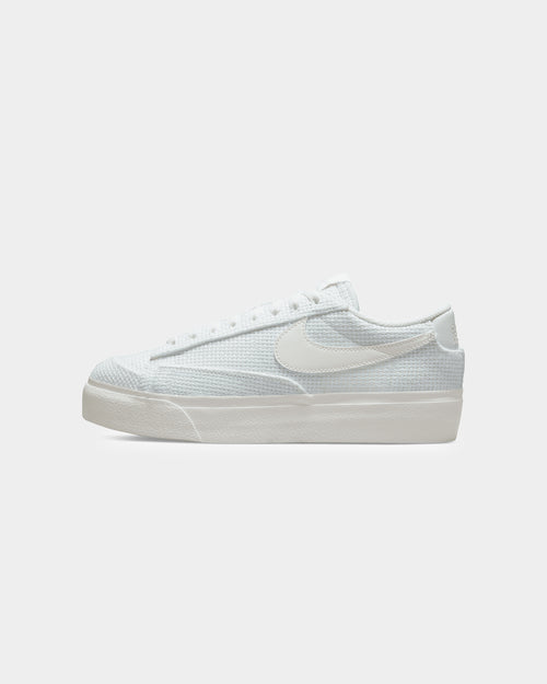 Nike Women's Blazer Low Platform Summit White/Summit White-Fossil