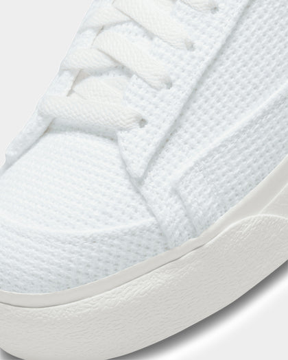Nike Women's Blazer Low Platform Summit White/Summit White-Fossil