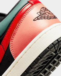 Jordan Women's Air Jordan 1 Low SE "Black Multi" Black/Fire Red