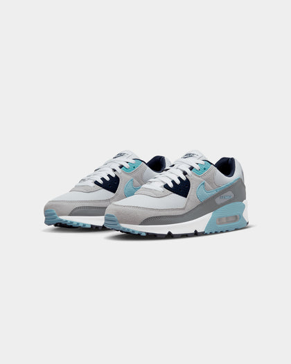 Nike Air Max 90 Pure Platinum/Worn Blue-Obsidian
