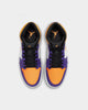 Jordan Air Jordan 1 Mid "Lakers" Dark Concord