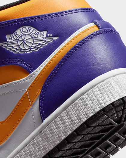 Jordan Air Jordan 1 Mid "Lakers" Dark Concord