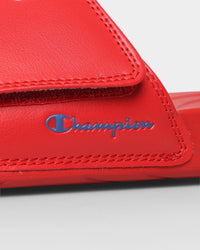 Champion Mega V Classic Slide Scarlet