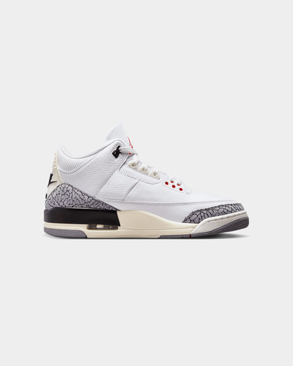 Jordan Air Jordan 3 Retro "White Cement Reimagined" Summit White/Fire Red/Cement Grey
