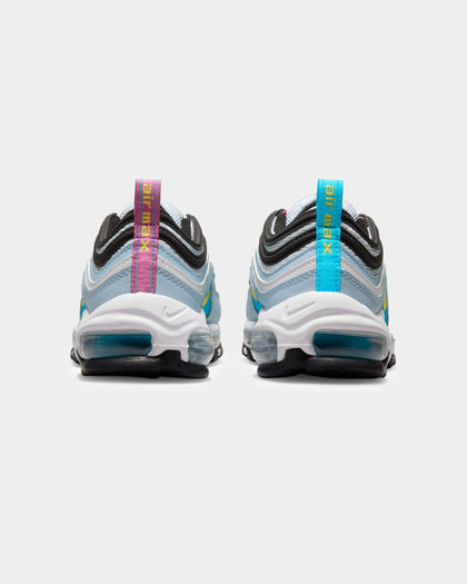 Nike Kids' Air Max 97 (GS) Blue Whisper/Opti Yellow