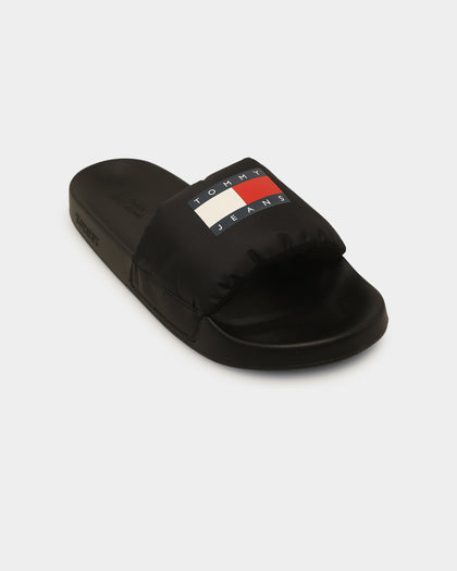 Tommy Jeans Padded Pool Slide Black