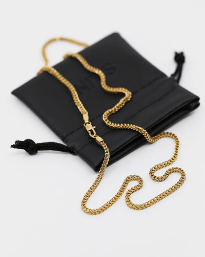 Saint Morta Franco 24 Inch 2.5MM Chain Gold
