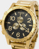 Nixon 51-30 Chrono Gold/Black
