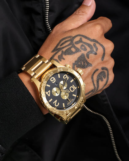 Nixon 51-30 Chrono Gold/Black