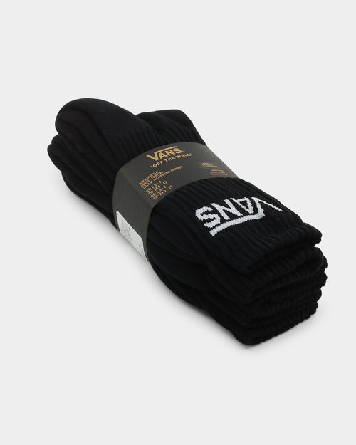 Vans Classic Crew Sock 3 Pack Black