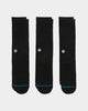 Stance Icon 3 Pack Black