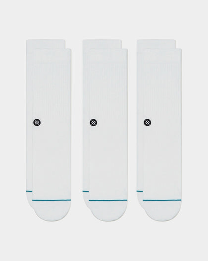 Stance Icon 3 Pack White