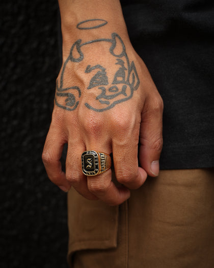 Saint Morta FK YVES Championship Ring Gold/Black