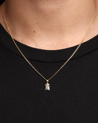 Mister Mini Jesus Piece Pendant 14KT Gold