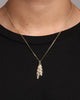 Mister Feather Pendant 14KT Gold