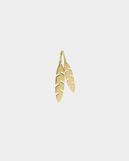 Mister Feather Pendant 14KT Gold