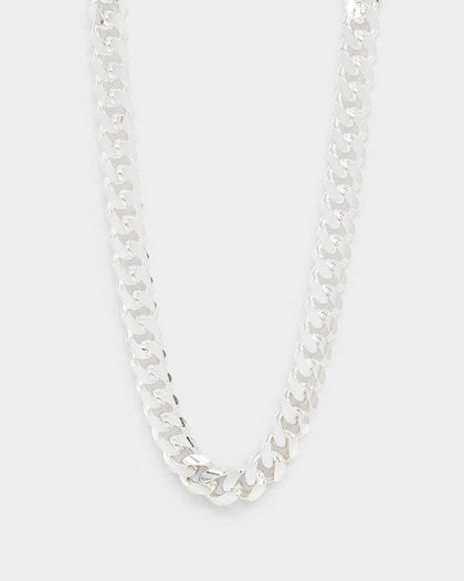 House Of Auric 10mm Cuban Link Chain Sterling Silver