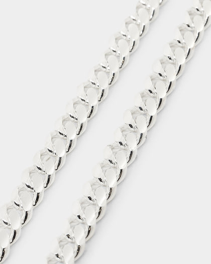 House Of Auric 10mm Cuban Link Chain Sterling Silver