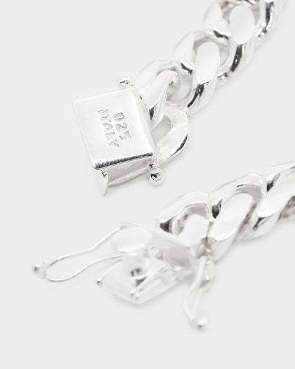 House Of Auric 10mm Cuban Link Chain Sterling Silver