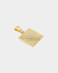 Saint Morta Future Pendant Iced Gold