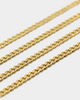 Saint Morta 5MM Cuban Bracelet Gold