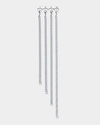 Saint Morta 5MM Cuban Bracelet White Gold