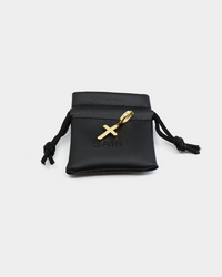 Saint Morta Mini Cross Earring Gold