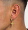 Saint Morta Mini Cross Earring Gold