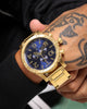 Nixon 51-30 Chrono Gold/Blue Sunray