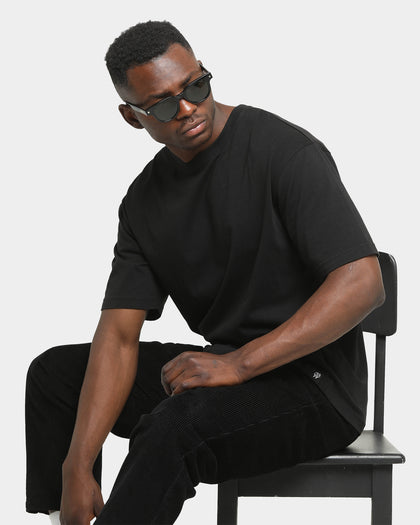 NUQE Men's Rolled Sunglasses Black