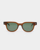 NUQE Men's Rolled Sunglasses Brown