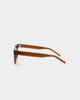 NUQE Men's Rolled Sunglasses Brown